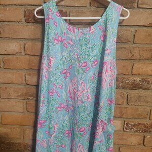 Ladies Lilly Pulitzer Plus Size Summer Sleeveless Dress XXL